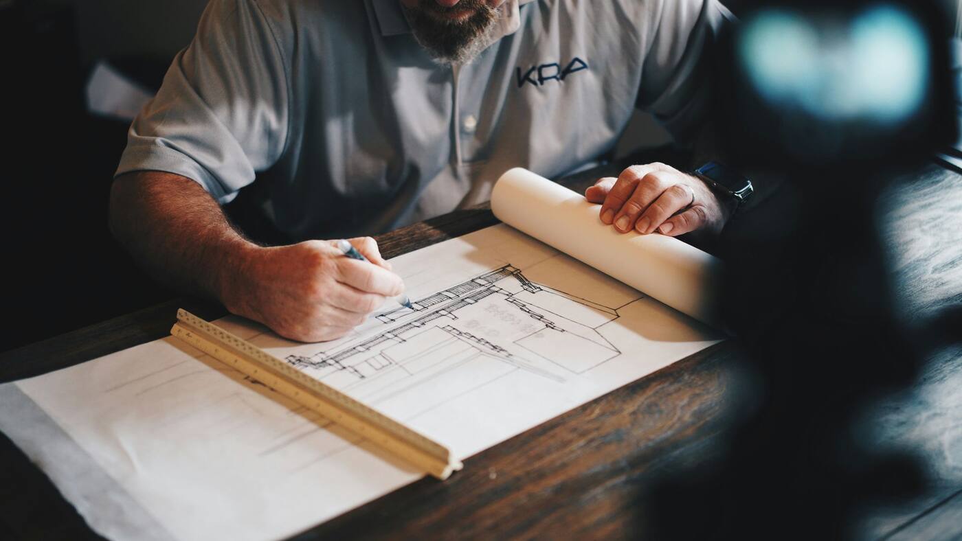 Workshop: Planung wird auf Papier skizziert